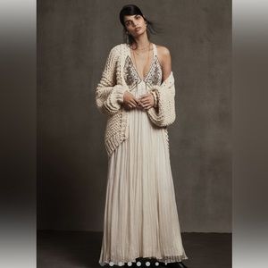 Anthropologie Zvezda Embellished Maxi Dress - Size Small - NWWT - discontinued